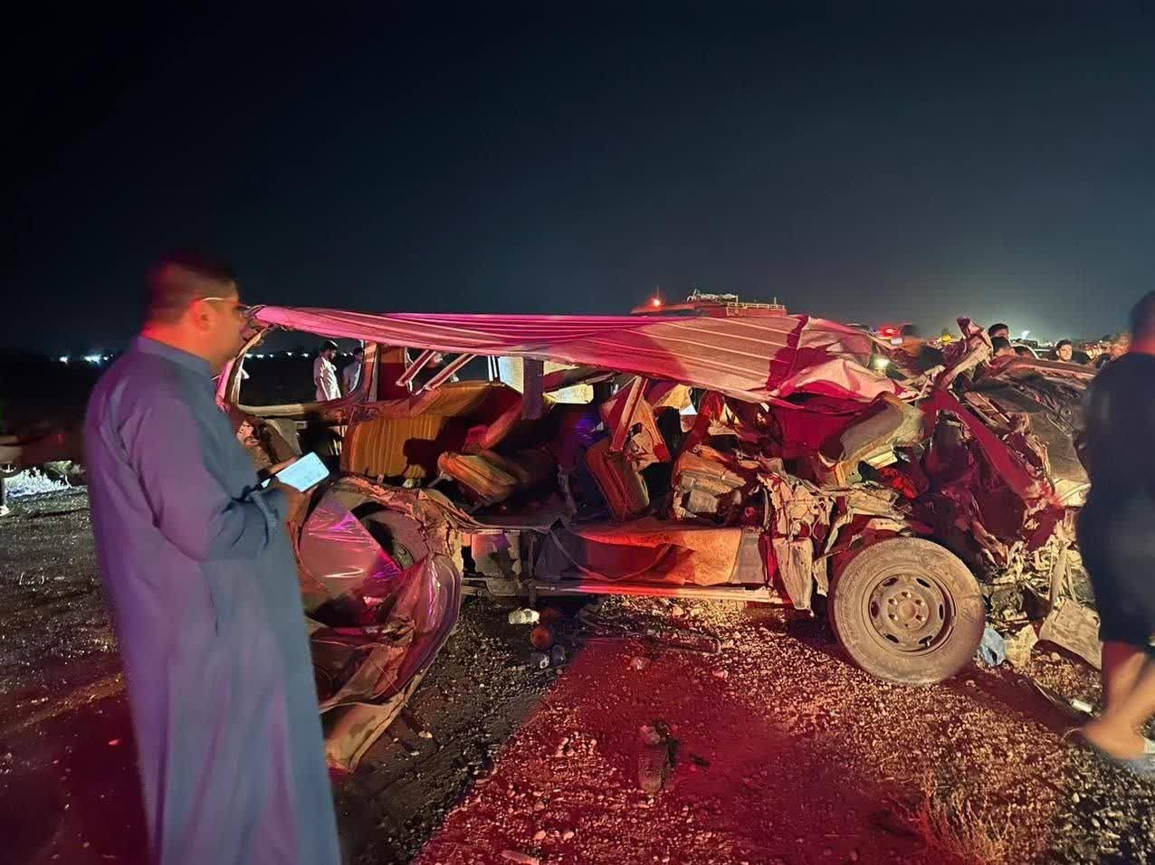 Mutane 19 Sun Rasa Rayukansu A Hatsarin Mota Kan Hanyarsu Ta Zuwa Karbala A Samirra