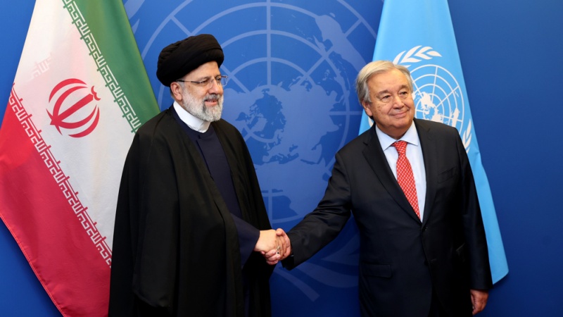  イラン大統領が、国連総会の傍らで各国首脳らと会談