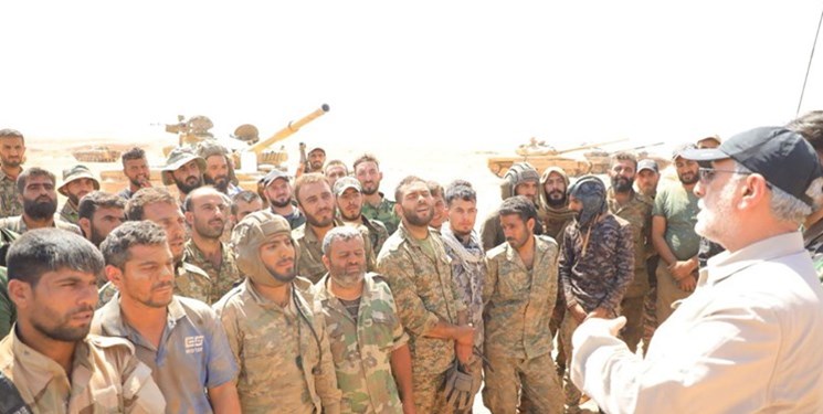 العميد قاآني: ان اميركا هي المصدر الرئيسي للفساد والفوضى والارهاب والصراع في سوريا والمنطقة والعالم