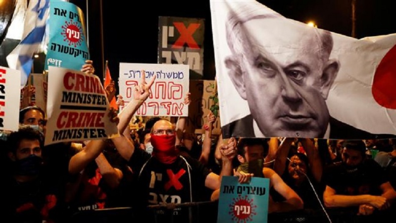  Protes Luas Membayangi Netanyahu, bahkan hingga di AS