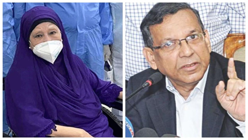 দণ্ডিত হয়েও খালেদা জিয়া মুক্তভাবেই চিকিৎসা নিতে পারছেন: আইনমন্ত্রী