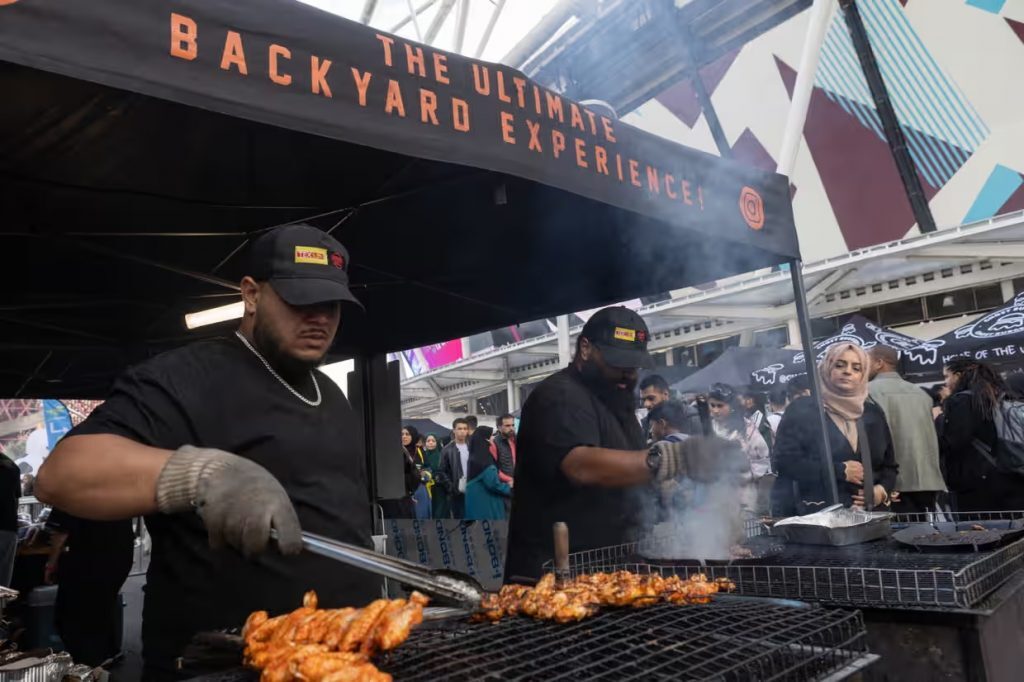 Annual World Halal Food Festival held at London Stadium