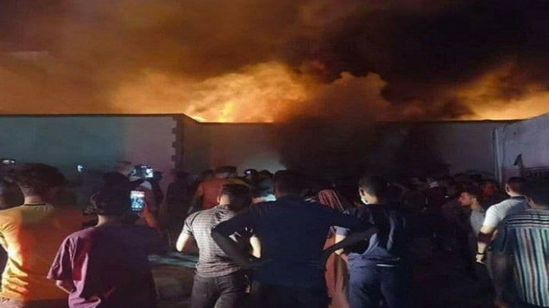 В Ираке объявлен недельный траур по жертвам пожара