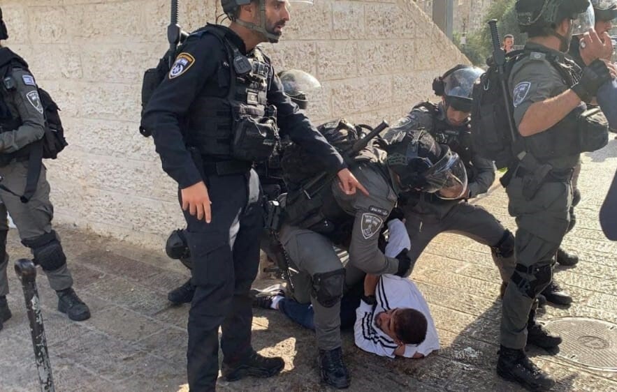 Zionist forces violently attack Palestinians celebrating Prophet Mohammad’s birthday