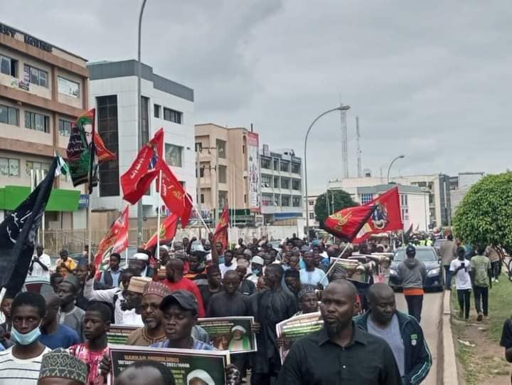 Video: Arbaeen procession in Abuja, Nigeria / 2nd Sep. 2023