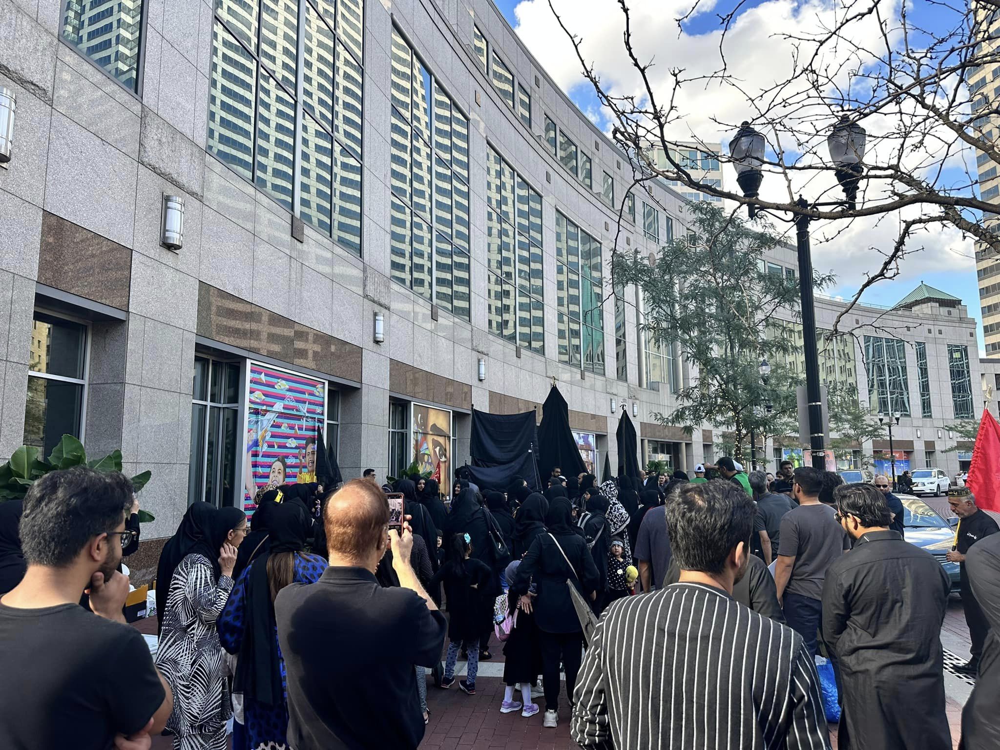 Video: Arbaeen Walk in downtown Indianapolis, US / 2023-1445