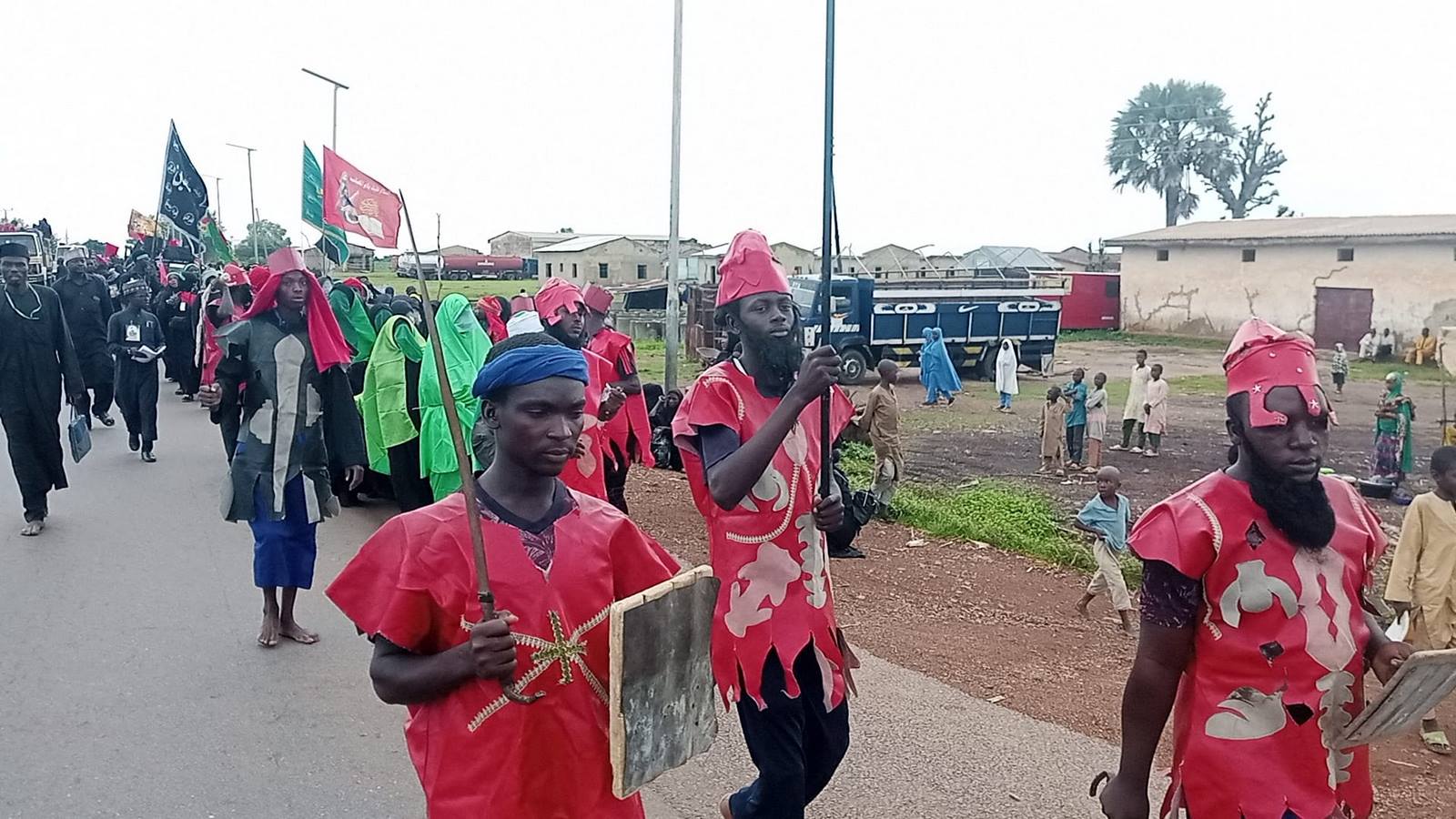 Video: Arbaeen mourning procession in Funtua, Nigeria