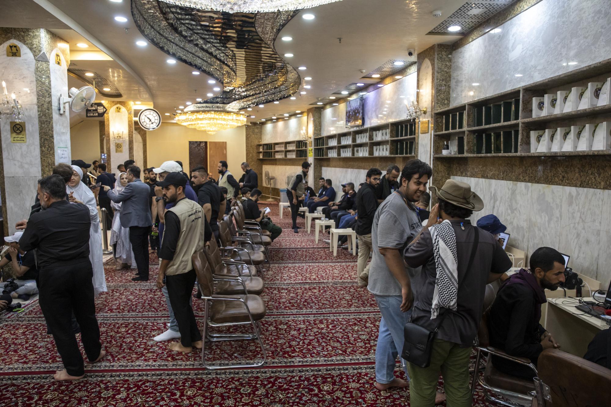 450 وسيلة إعلاميّة شاركت في تغطية زيارة الأربعين+(صور)