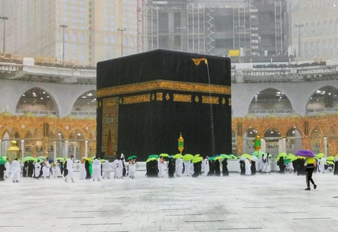  السعودية: تحذير باللون الأحمر في مكة المكرمة 