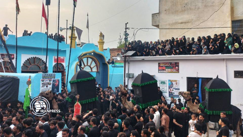 Rituels de deuil Arbaeen organisés à Chholas Sadat en Inde