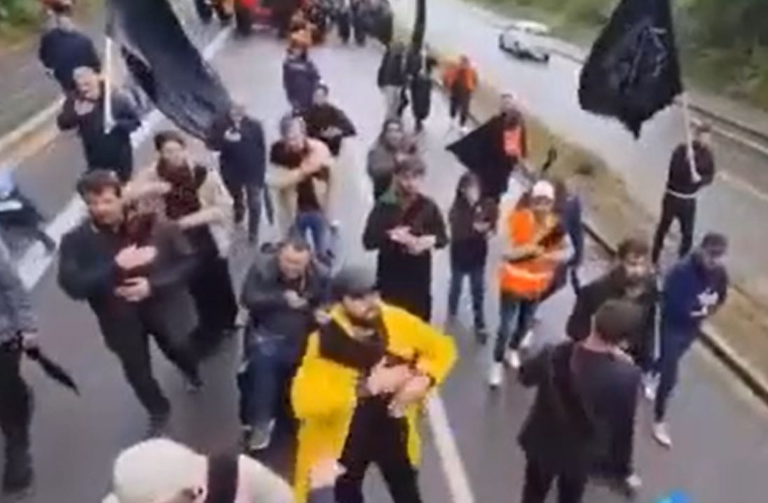 Video: Arbaeen walk in Nuremberg, Germany