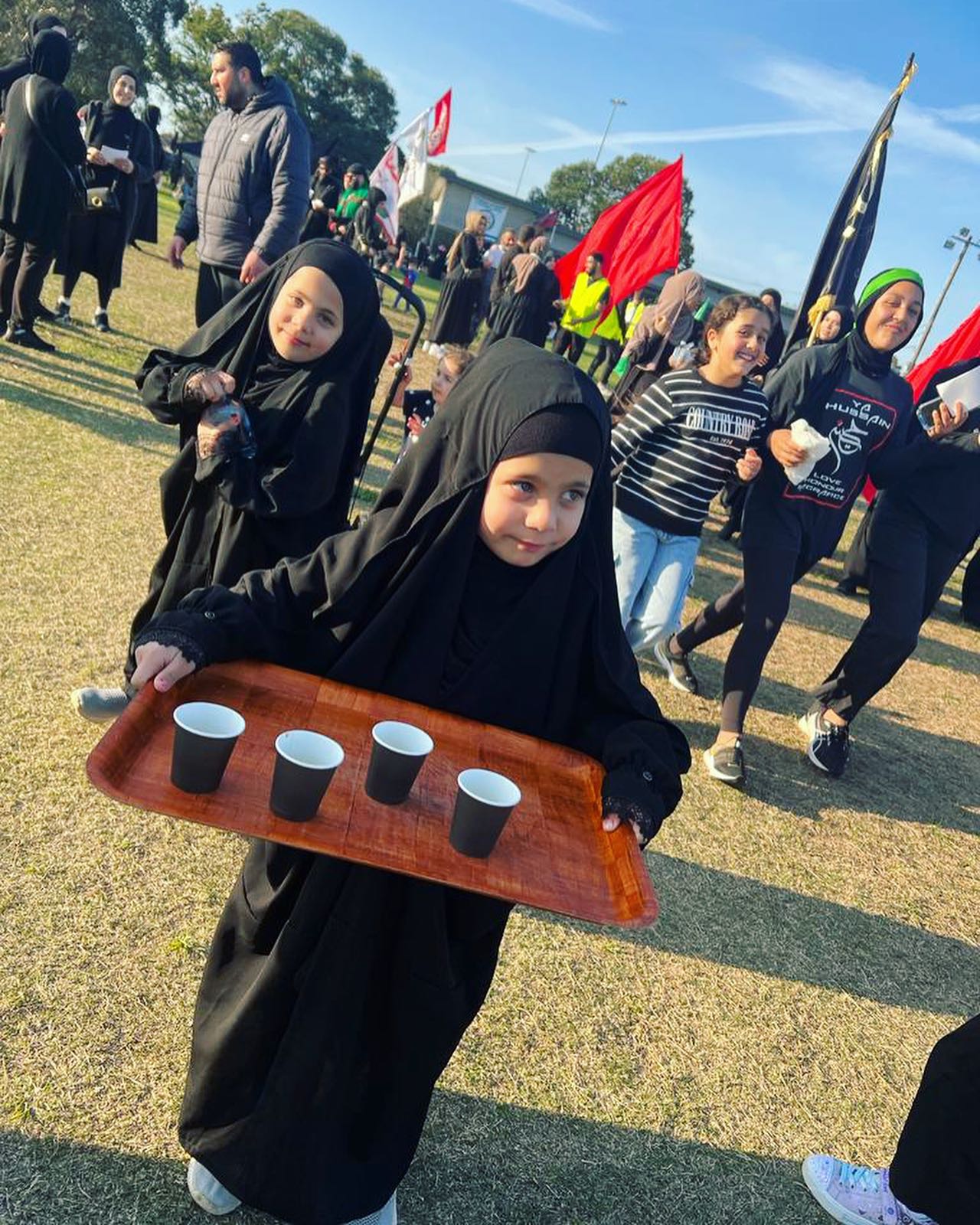 فيديو / المسلمون الشيعة المقيمون في سيدني الاسترالية يحيون ذكرى أربعينية الإمام الحسين(ع)