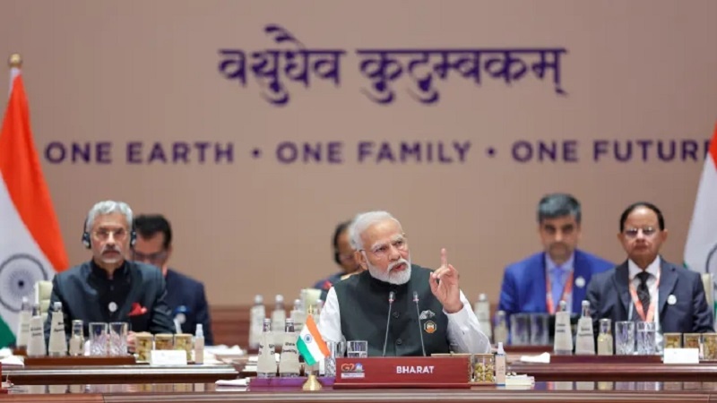 नई दिल्ली में G20 शिखर सम्मेलन शुरू, भारतीय प्रधानमंत्री ने विश्व नेताओं को संबोधित किया।