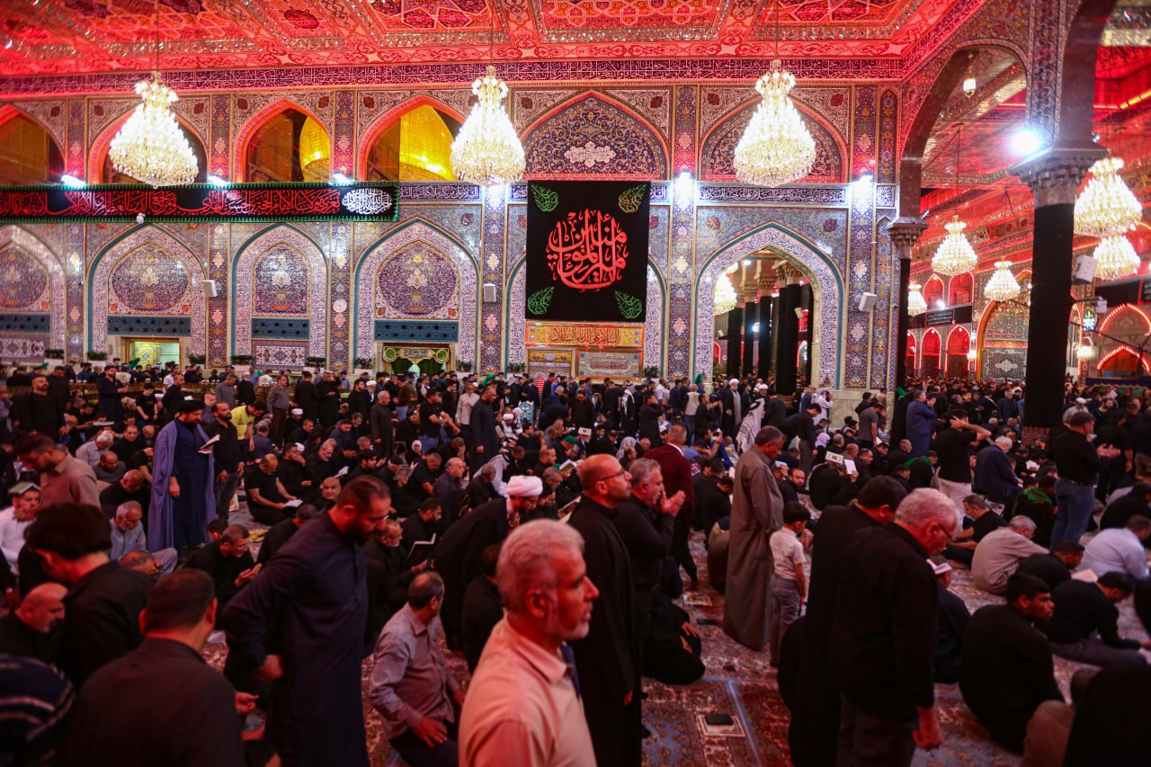 كربلاء المقدسة قبلة المؤمنين يقصدونها من كل حدب وصوب للمشاركة في ليلة القدر واحياء استشهاد الامام علي(ع)