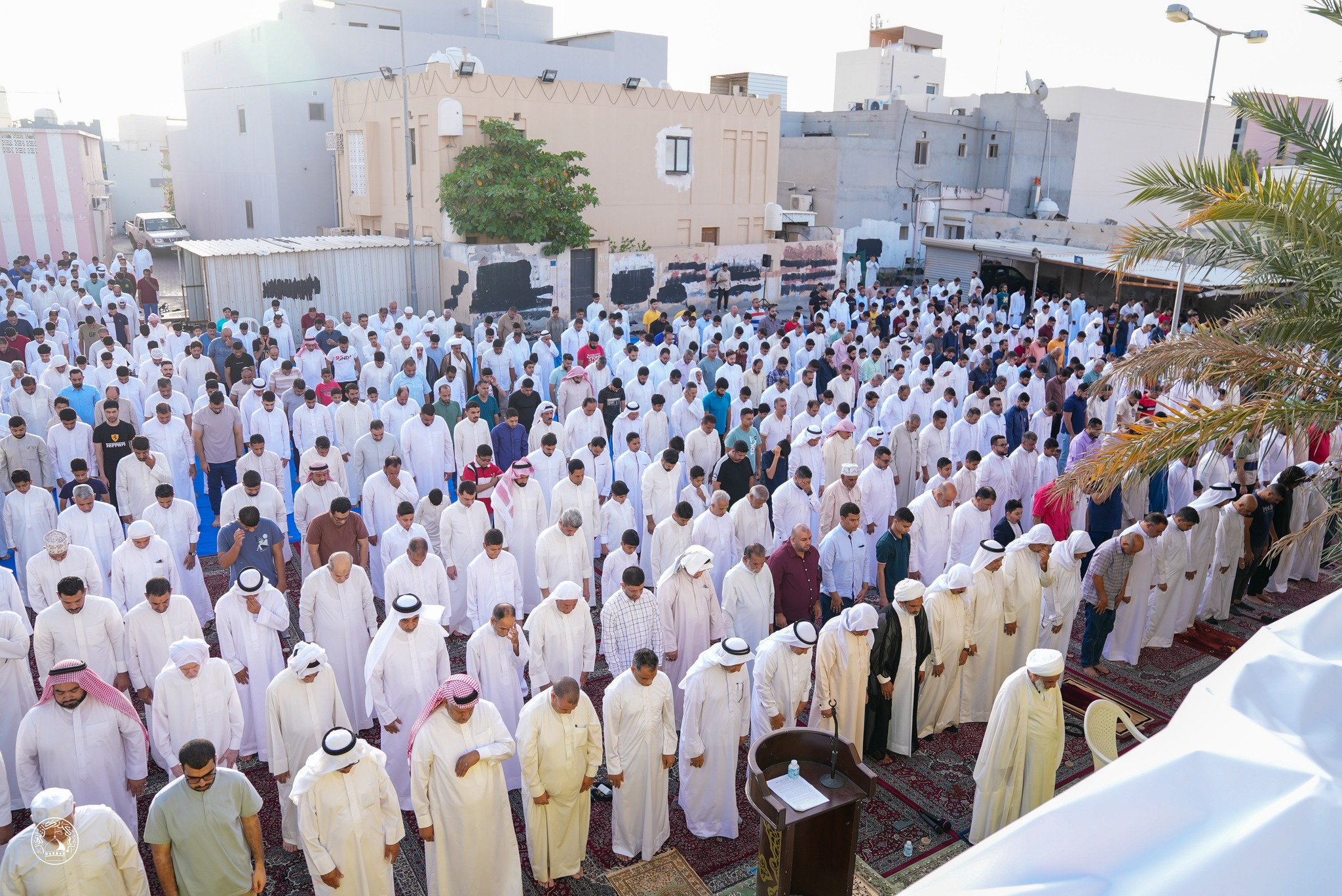 Photos: Eid al-Fitr prayers held in Karzakkan, Bahrain