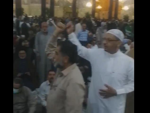 فيديو | زوار الامام الحسين (ع) يهتدفون "الموت لإسرائيل" بعد الضربة الايرانية