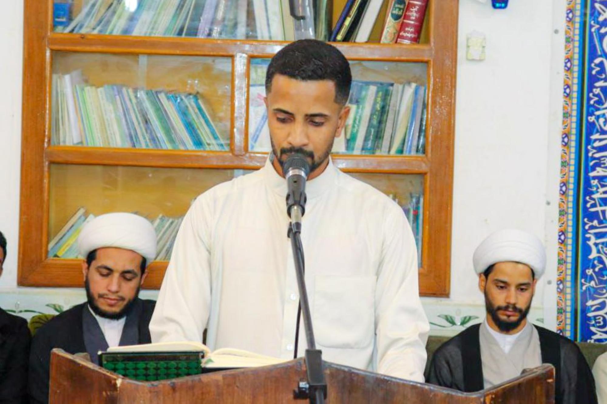 Scientific complex of Al-Abbas shrine holds a Quranic ceremony in Basra (+Photos)