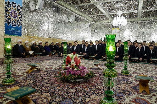 Quranic circles launched at Imam Reza Shrine as tribute to Iran’s anti-Israeli operation