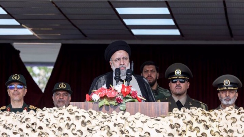Raisi: "Die iranische Operation 'Ehrliches Versprechen' hat Israel eine strategische Niederlage zugefügt"