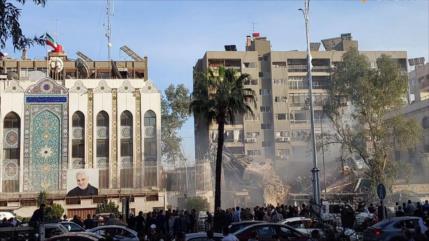 Israël attaque le bâtiment du consulat iranien à Damas