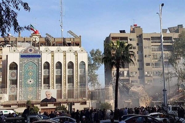 Israeli regime attacks Iran's consulate in Damascus