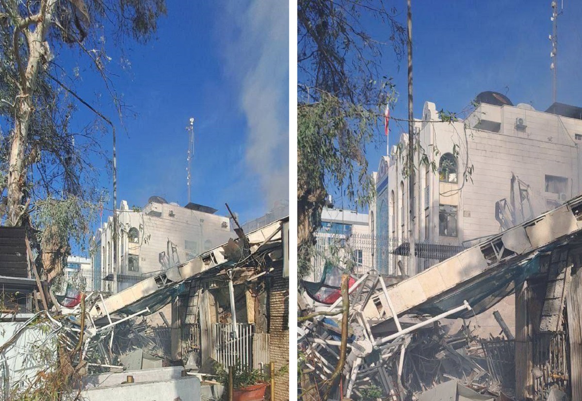 Iran strongly condemns Israel attack on its consulate