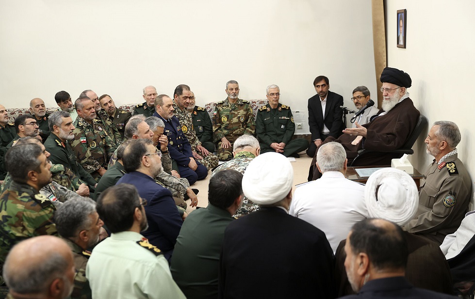 Pinuno ng Islamikong Rebolusyon ng Iran: Ang kakulangan sa ginhawa ng kabilang partido ay dahil sa paglitaw ng kalooban ng bansang Iranian at ng sandatahang lakas nito sa internasyonal na arena