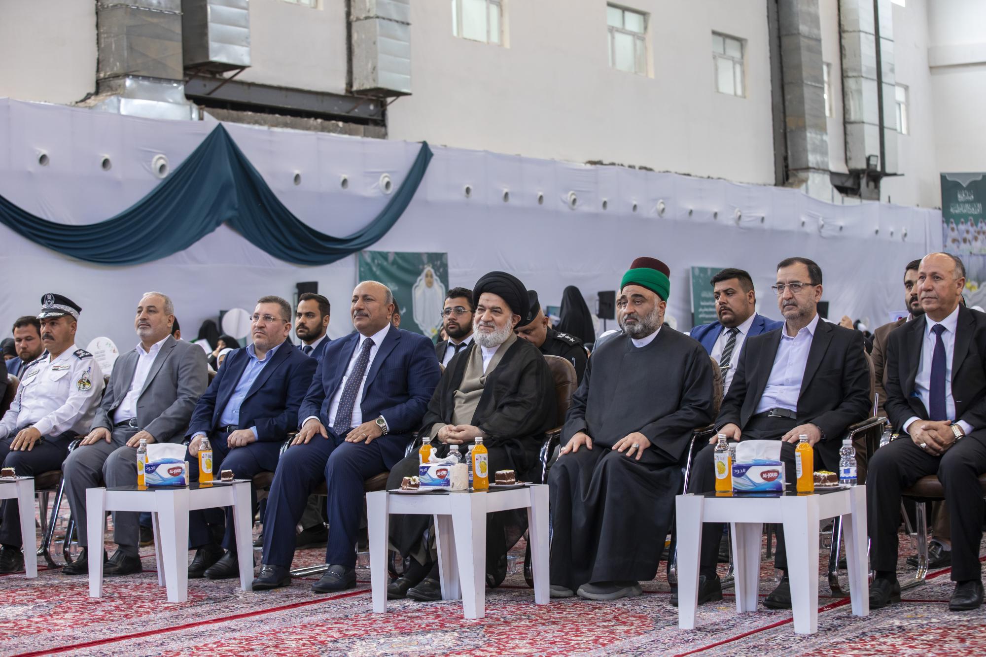 Al-Abbas shrine celebrates Takleef for 15,000 female students since launch of Fatimi Roses project (+Photos)