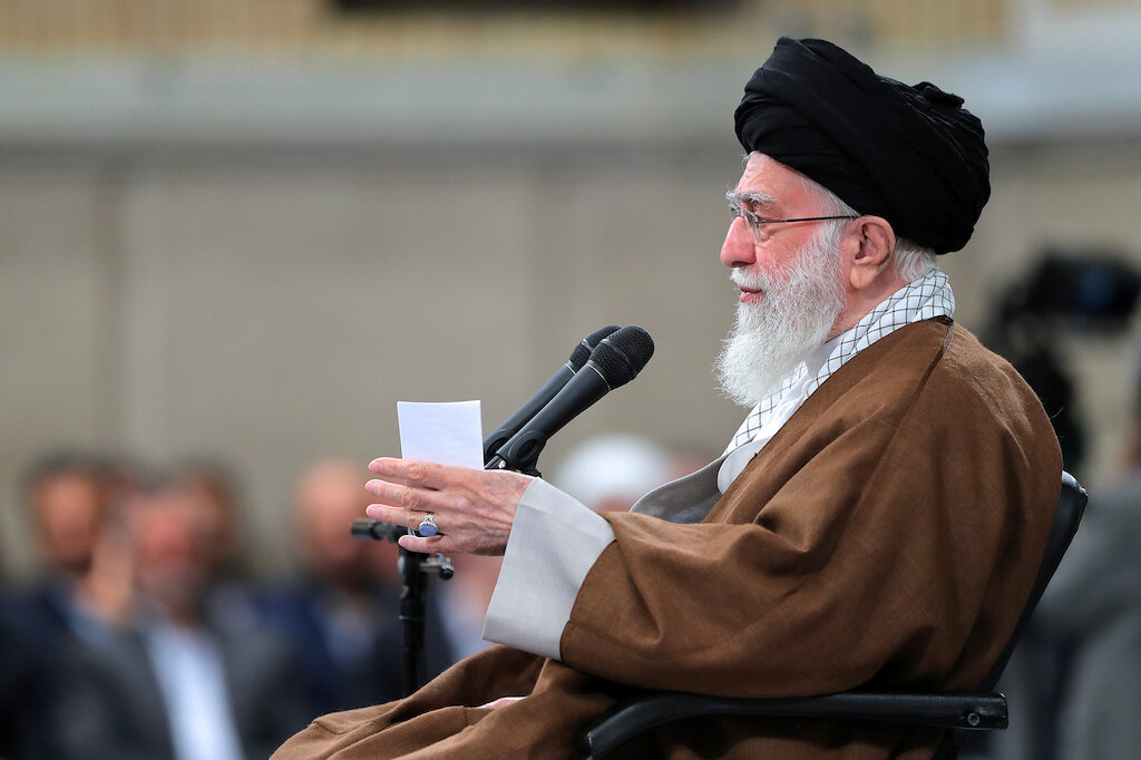 Imam Khamenei: West calls supporting Gaza terrorism and that’s why they sanction Iran