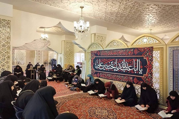 معهد الشيخ بهاء الدين العاملي يقيم ختمة قرآنية في مقام السيدة صفية(ع) في "بعلبك"