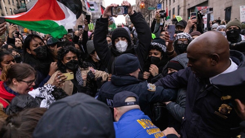Wanafunzi wanaunga mkono Palestina waendelea kukamatwa Marekani