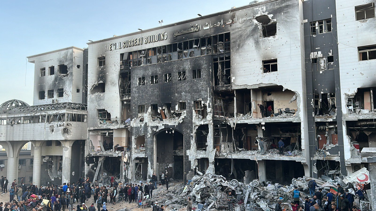 WHO: Destruction of Al-Shifa Hospital in Gaza rips heart out of health system