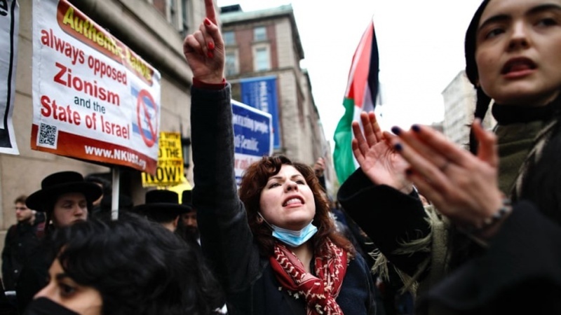  Humanity alone will suffice/ Iranian analysts' views on the events at American universities