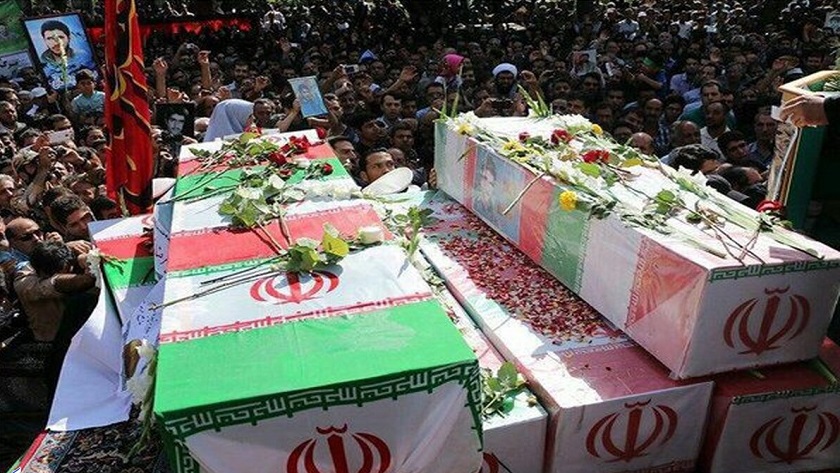 Funeral ceremony of Iranian martyred commanders to be held on Quds Day