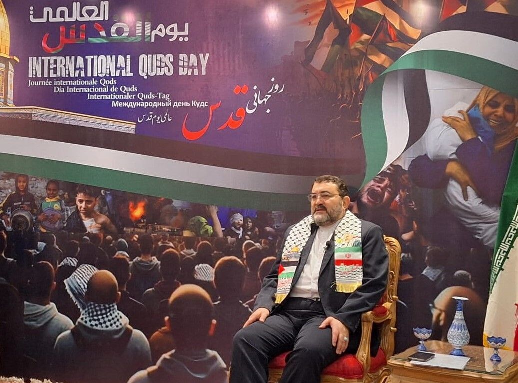 Iran backs resistance groups to support Al-Quds cause: Ambassador