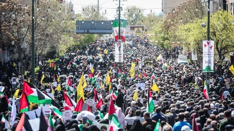 Marchas milionárias no Irã no Dia Mundial de Al-Quds