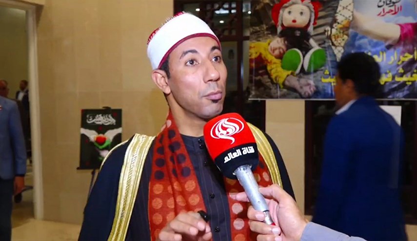 حفيد الشيخ عبدالباسط عبدالصمد يشيد بالفعاليات القرآنية في العراق