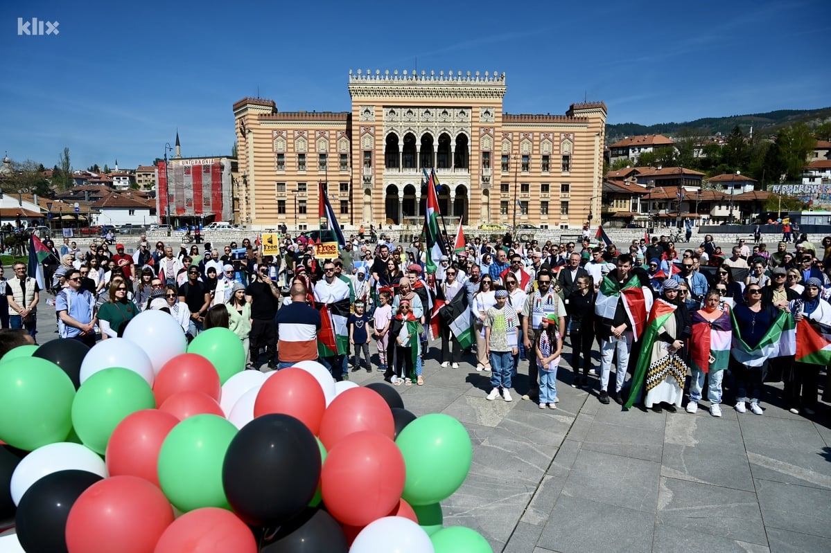 U Sarajevu ponovo održan skup podrške Palestini