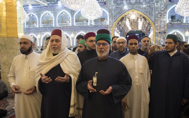 زيارة وفد من الأزهر للعتبة العبّاسية المقدسة + صور