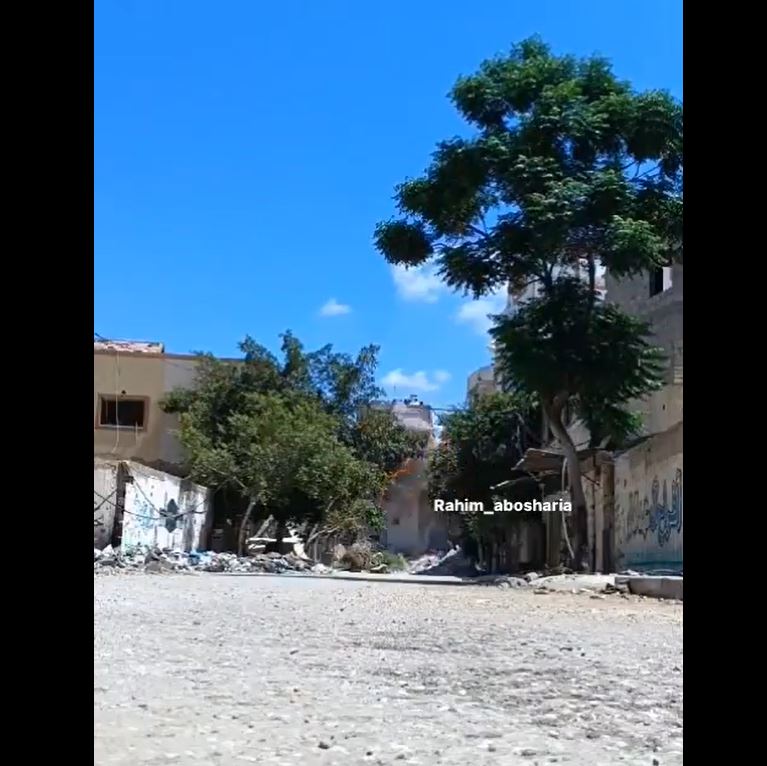 Video: Israeli warplanes destroy a house in Sabra neighborhood of Gaza