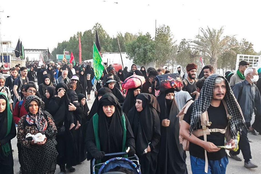 الحشد الشعبي يستخدم مسيرات لتأمين زيارة الأربعين شرق العراق