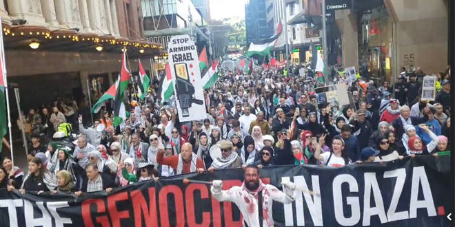 Pro-Palestinians protests held in Sydney
