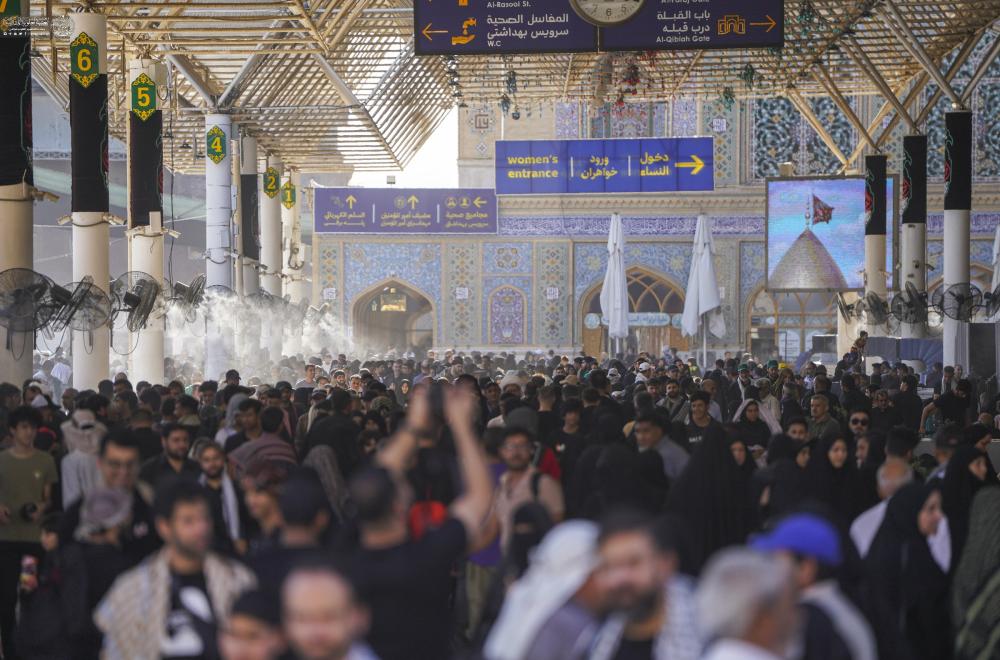 تقديم خدمات متنوِّعة لزوّار الأربعين في  العتبة العلوية المقدسة 