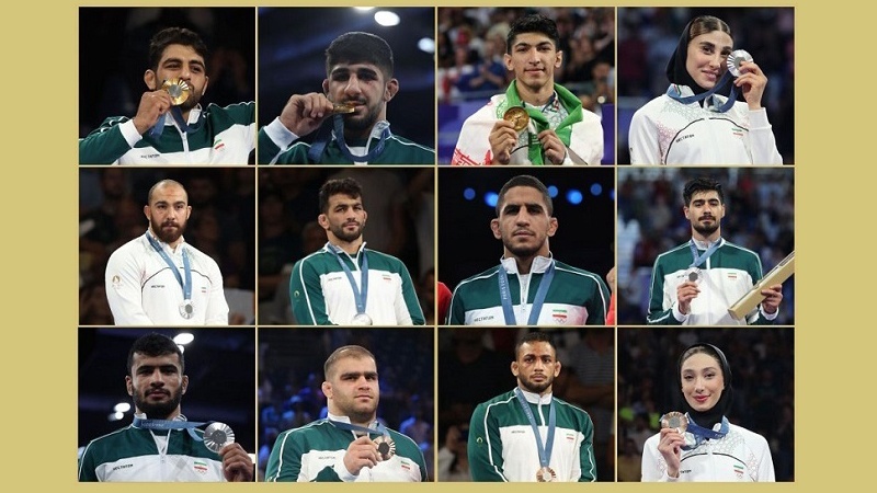 イランがパリ五輪のレスリング・テコンドー競技で多数のメダル獲得