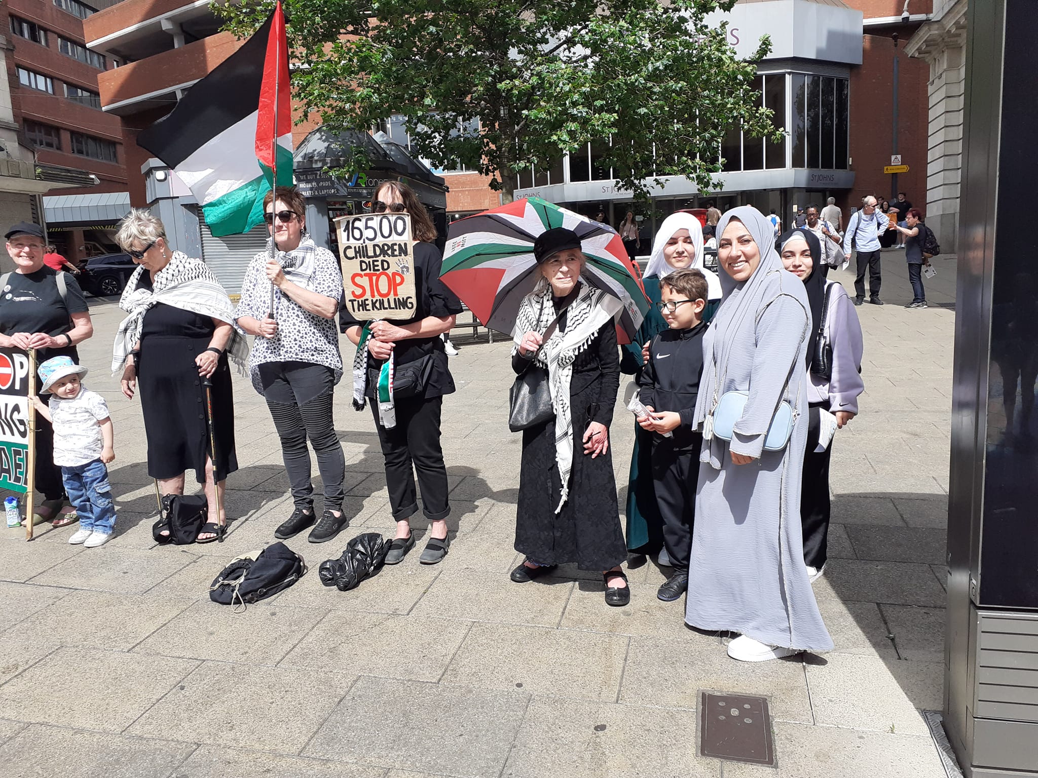 Video: Women solidarity with Palestine in Leeds, England