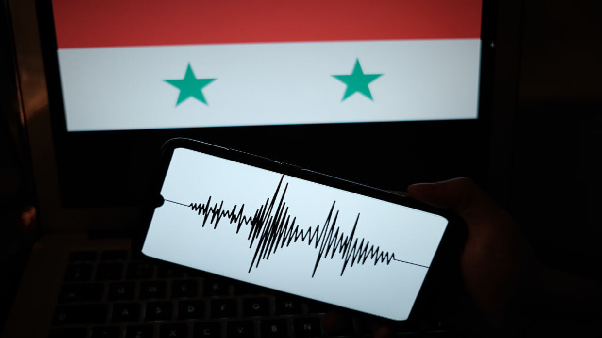هزة أرضية قوية تضرب وسط سوريا شعر بها سكان لبنان وفلسطين