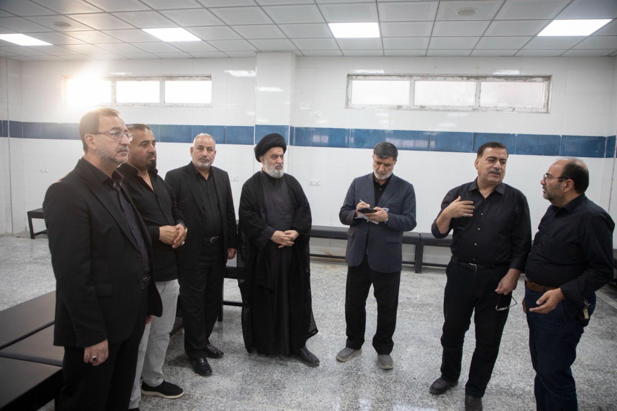 Sayed al-Safi reviews latest preparations of al-Abbas complex to receive visitors of Arbaeen (+Photos)