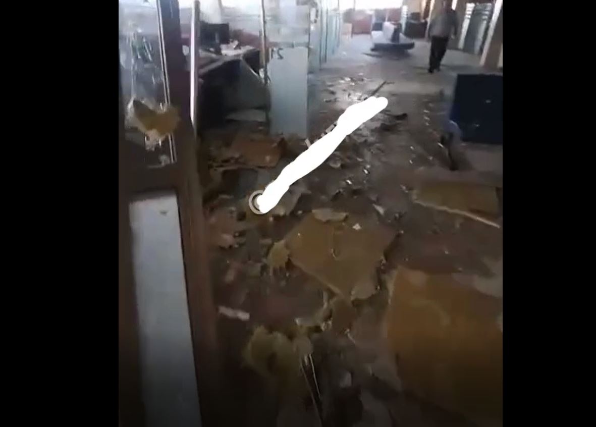 Video / Israeli media: Vast damage inside a building in Kiryat Shmona after Lebanese Hezbollah's attack