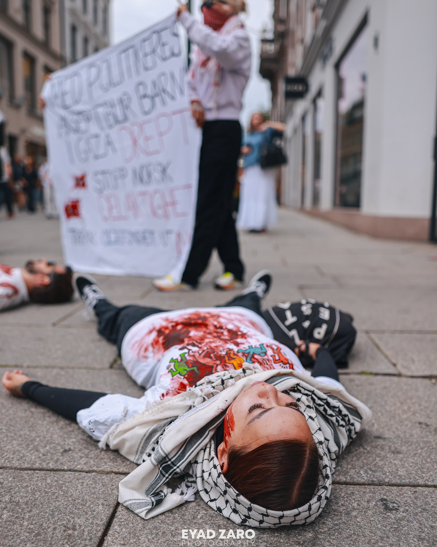 Labarai Cikin Hotuna Na Yin Allah Wadai Da Yadda Norway Ke Da Hannu A Kisan Kiyashin Da Isra'ila Ke Yi A Gaza