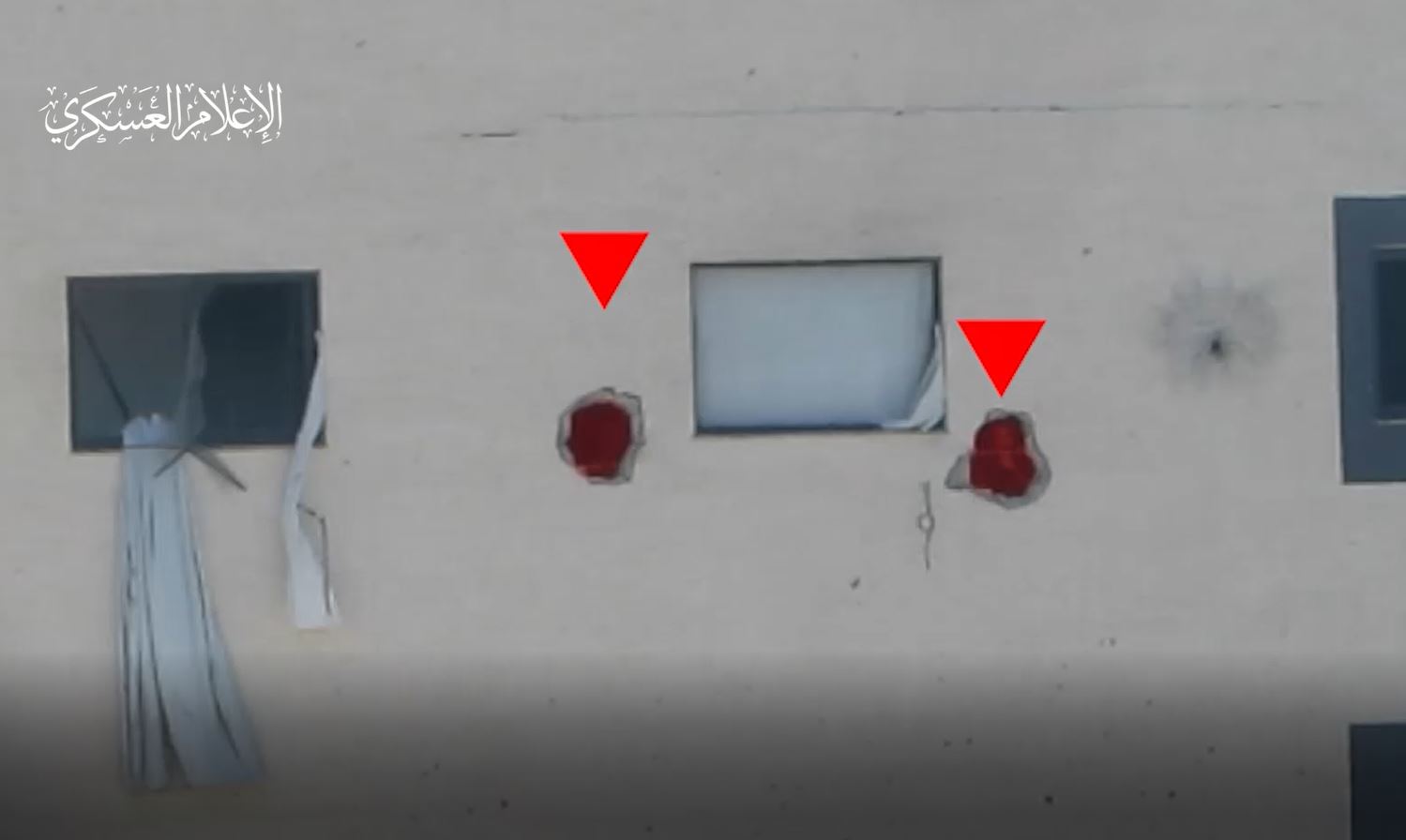 Video: Al-Qassam target Zionist forces hidden inside Indonesian hospital, with TBG in Southern Gaza
